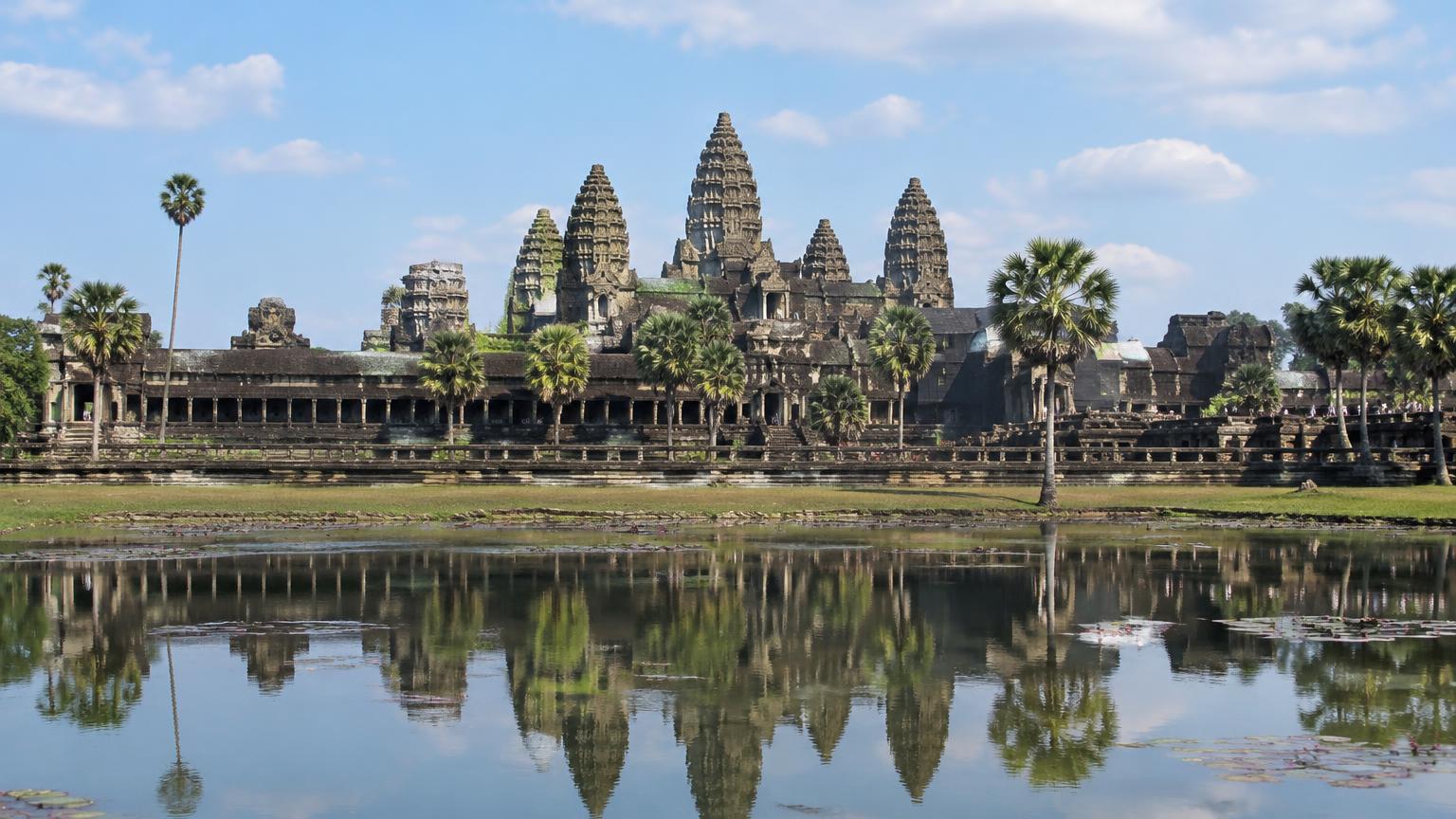 ภาพประกอบสร้างด้วย AI: นครวัด ประเทศกัมพูชา